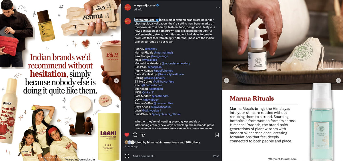 We've Been Featured by Warpaint Journal!