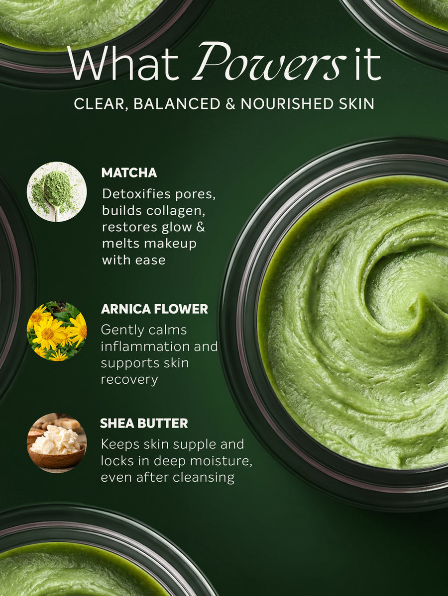 Matcha & Arnica Cleansing Salve